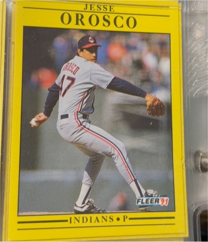 1991 Fleer #375 Jesse Orosco — front