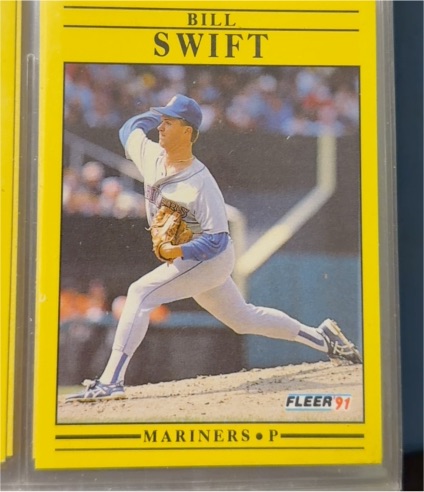 1991 Fleer #462 Bill Swift — front