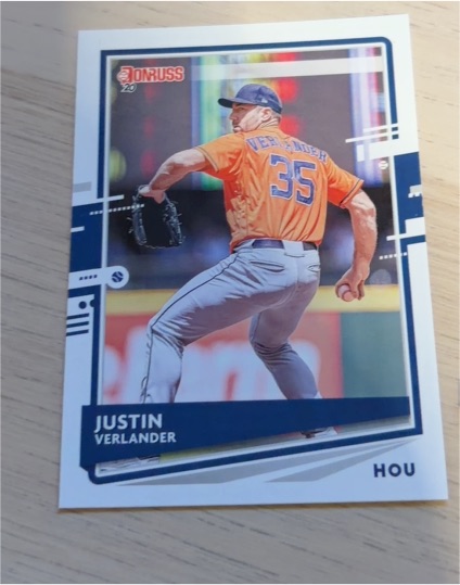 2020 Donruss #157 Justin Verlander — front