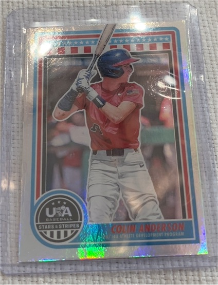 2025 Panini Stars and Stripes #192 Colin Anderson — front