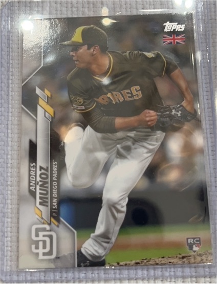 2020 Topps Series 1 #56 Andres Munoz — front