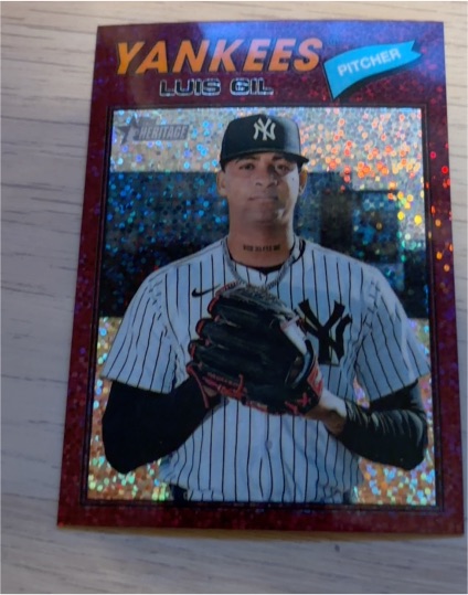 2025 Topps Heritage #142 Luis Gil — front