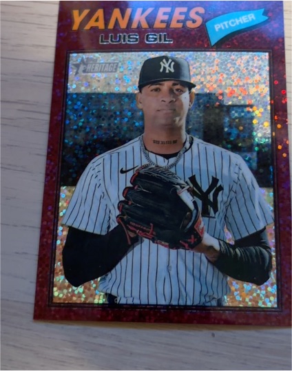 2025 Topps Heritage #142 Luis Gil — front
