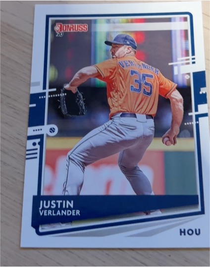 2020 Donruss #157 Justin Verlander — front