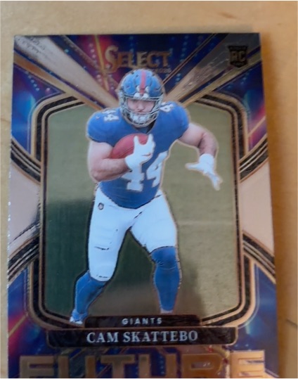 2025 Panini Select #20 Cam Skattebo — front