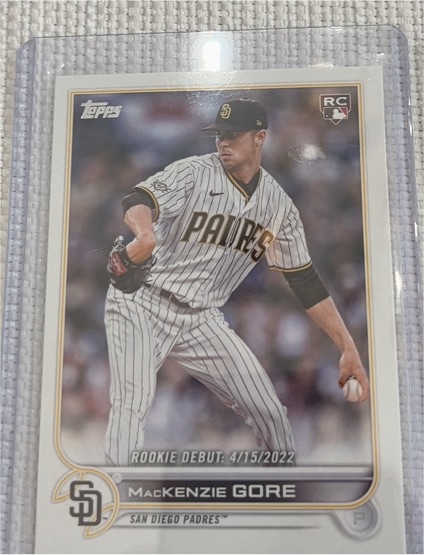 2022 Topps Update #US294 MacKenzie Gore — front