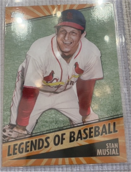 2021 Topps Opening Day Legends of Baseball #LOB-16 Stan Musial — front