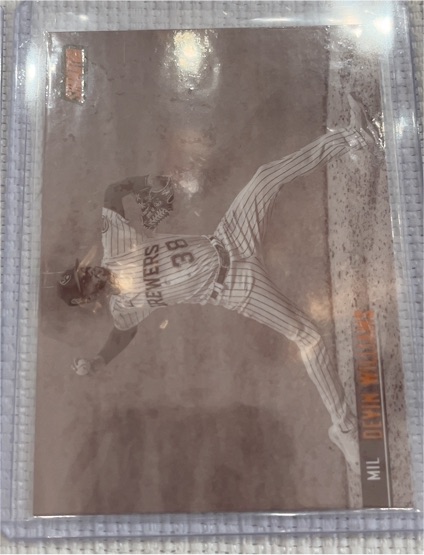 2021 Topps Stadium Club Sepia #MIL Devin Williams — front