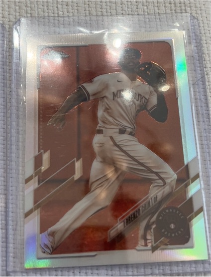 2021 Topps Chrome #86 Lorenzo Cain — front