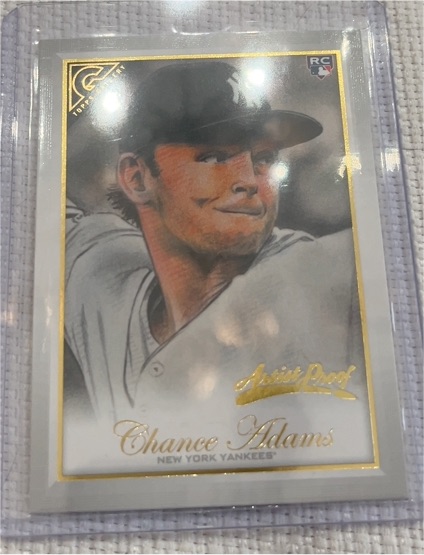 2019 Topps Gallery #111 Chance Adams — front