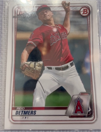 2020 Bowman Draft #BD-41 Reid Detmers — front