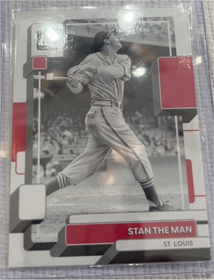 2022 Panini Donruss Variation #223 Stan Musial Stan the Man — front