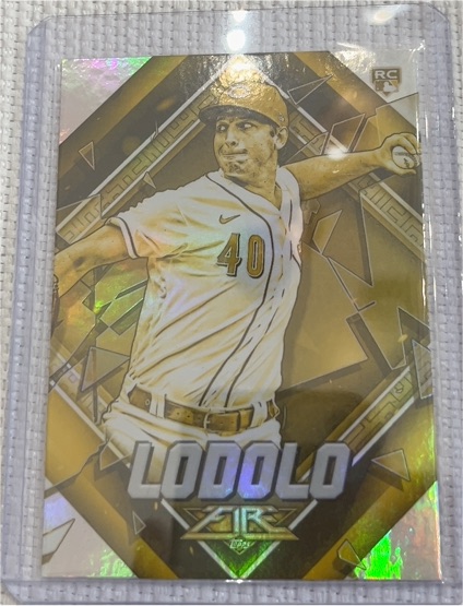 2022 Topps Fire #37 Nick Lodolo — front
