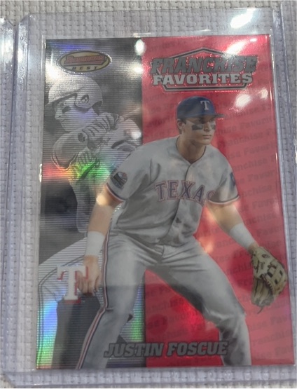 2020 Bowman's Best #FFA-JF Justin Foscue — front