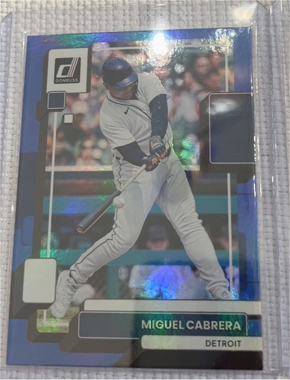 2022 Donruss #212 Miguel Cabrera — front