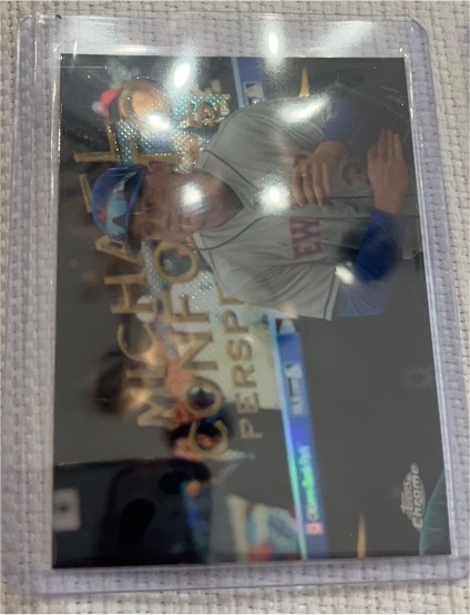 2016 Topps Chrome Perspectives #PC-19 Michael Conforto — front