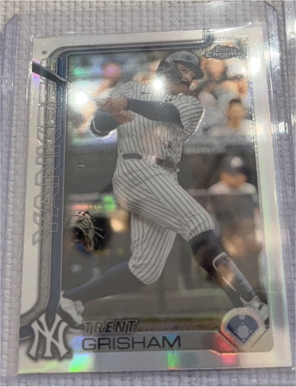 2025 Topps Chrome Update #USC54 Trent Grisham — front