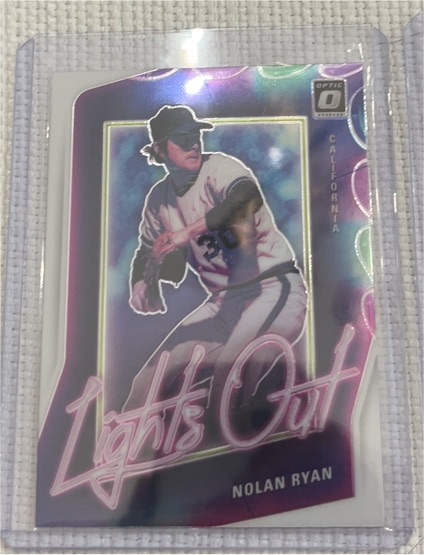 2021 Donruss Optic #LO2 Nolan Ryan Lights Out California Angels — front