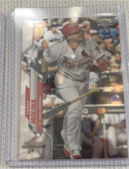 2020 Topps Chrome Update #U-83 Yadier Molina — front