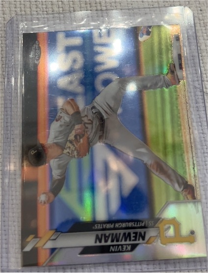 2020 Topps Chrome #98 Kevin Newman — front