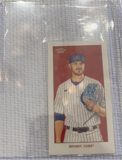 2021 Topps 206 #24 Kris Bryant — front