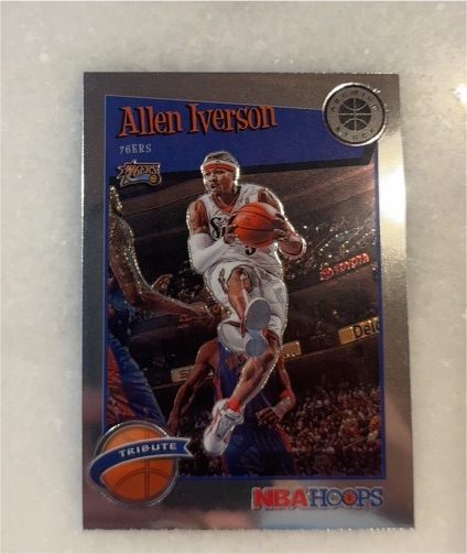 2019-20 Panini NBA Hoops Premium Stock #285 Allen Iverson — front