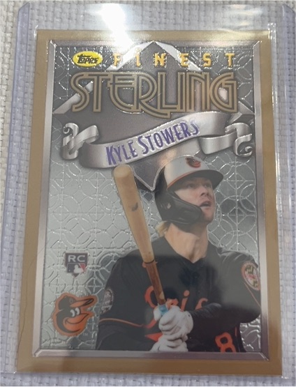 2023 Topps Finest Flashbacks Finest Sterling #20 Kyle Stowers — front