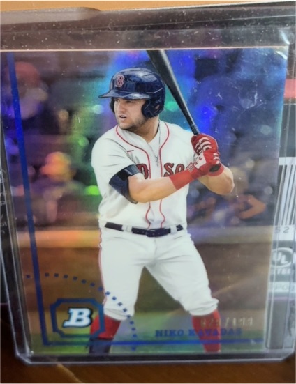 2022 Bowman Chrome #BCP-68 Niko Kavadas — front