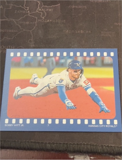 2026 Topps Heritage #RA-BW Bobby Witt Jr. — front