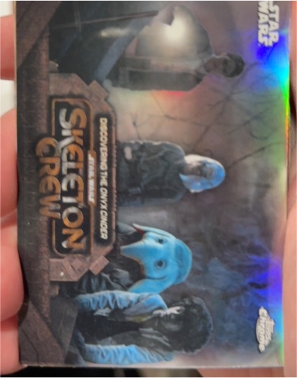 2025 Topps Chrome Star Wars #SC-6 Discovering The Onyx Cinder Skeleton Crew — front