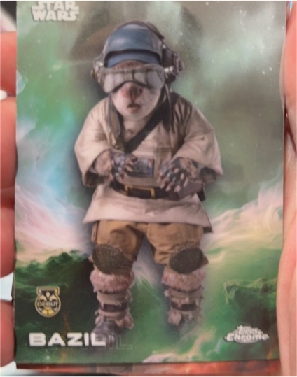 2025 Topps Chrome Star Wars #6 Bazil — front