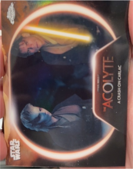 2025 Topps Chrome Star Wars #AC-2 The Acolyte A Crash On Carlac — front