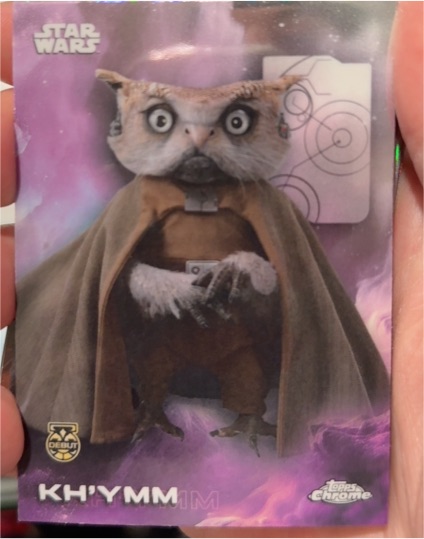 2025 Topps Chrome Star Wars #74 Kh'ymm — front