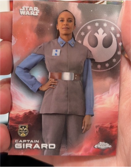 2025 Topps Chrome Star Wars #17 Captain Girard — front