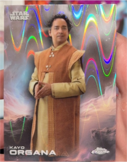 2025 Topps Chrome Star Wars #127 Kayo Organa — front