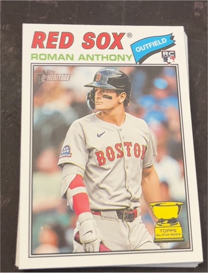 2026 Topps Heritage #86 Roman Anthony — front