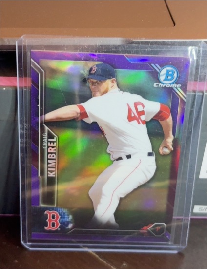 2016 Bowman Chrome #97 Craig Kimbrel — front