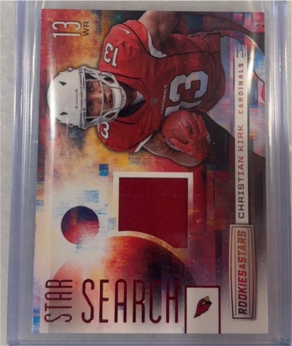 2018 Panini Rookies & Stars Star Search Relics #SS-19 Christian Kirk — front