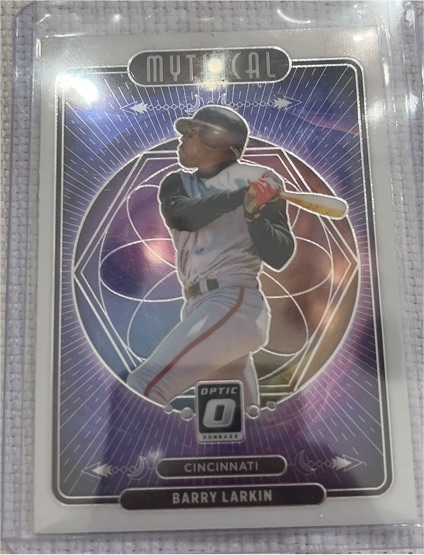 2021 Panini Donruss Optic Mythical #M8 Barry Larkin — front