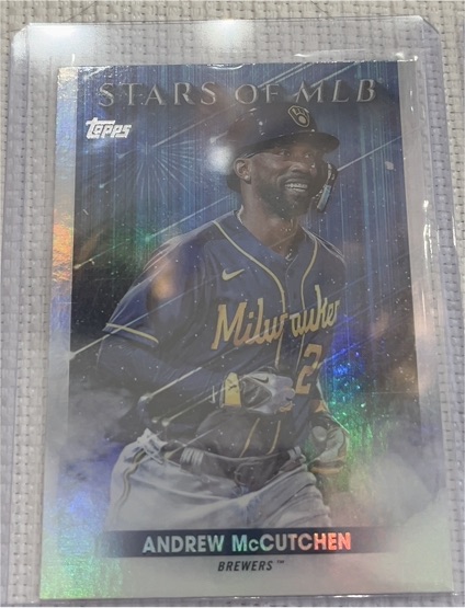 2022 Topps Stars of MLB #SMLB-78 Andrew McCutchen — front