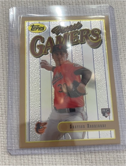 2023 Topps Finest Flashbacks Gamers #83 Grayson Rodriguez — front