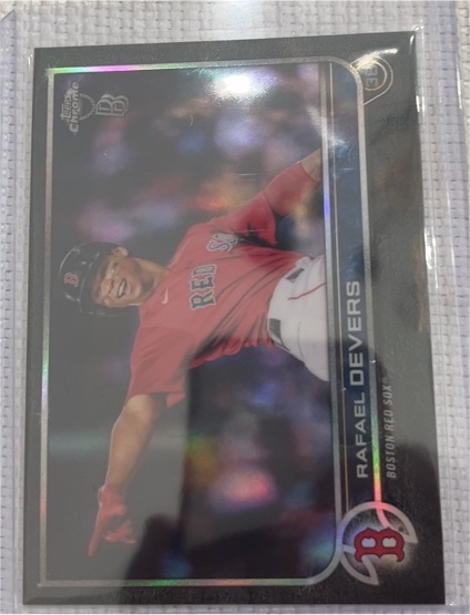 2024 Bowman Chrome #58 Rafael Devers — front