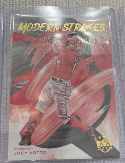 2022 Panini Diamond Kings #MS-12 Joey Votto Modern Strokes — front