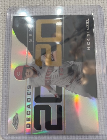 2020 Topps Chrome Update #DNC-12 Nick Senzel Decade's Next — front