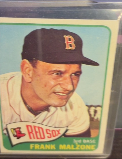 1965 Topps #315 Frank Malzone — front