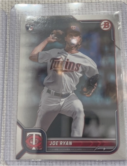 2022 Bowman #56 Joe Ryan — front