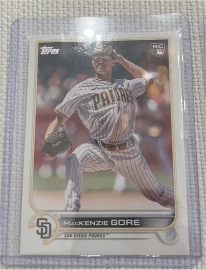 2022 Topps Update #US81 MacKenzie Gore — front