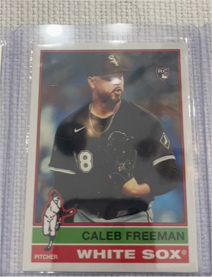 2025 Topps Heritage High Number #621 Caleb Freeman — front