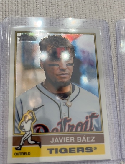 2025 Topps Heritage High Number Chrome #542 Javier Báez — front