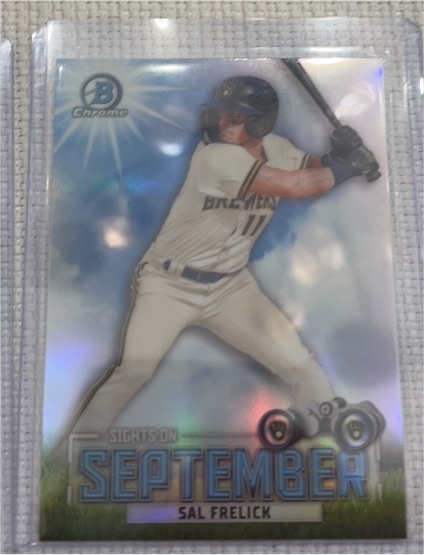 2023 Bowman Chrome #SOS-12 Sal Frelick — front